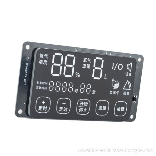 Custom LED 7 Segment Panel DIP 1.1 Inch - FND Custom 7 Segment Display